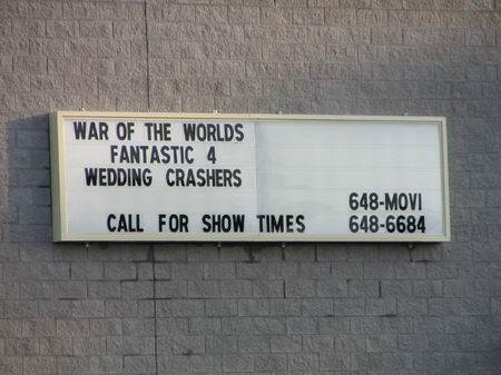 Firebird Theatre - Marquee From Scott Biggs (newer photo)